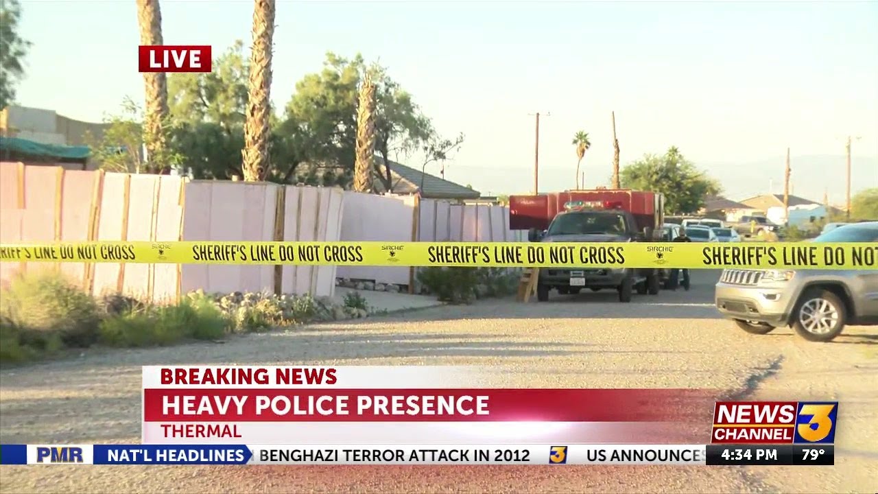 FBI search Thermal home possibly connected to missing person case