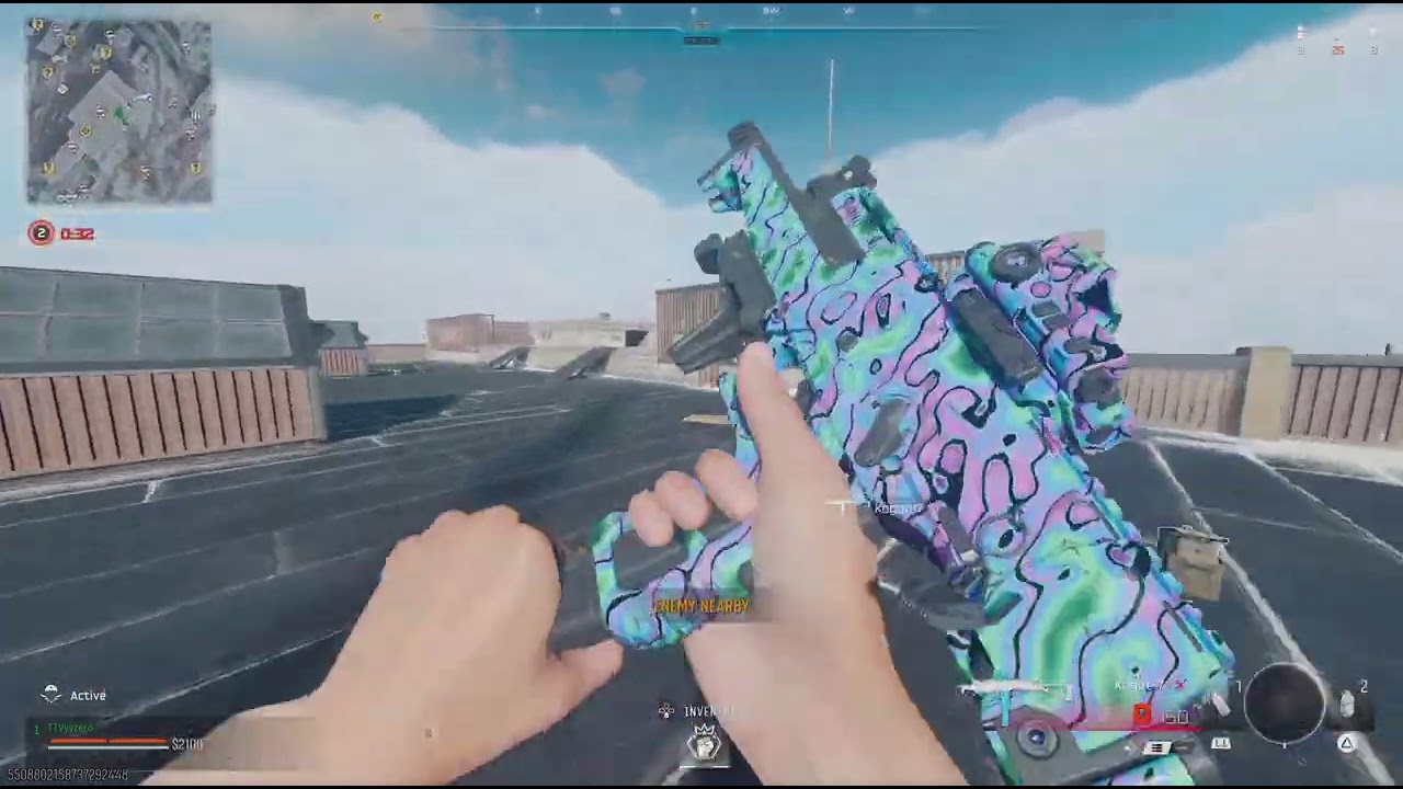 first game back on Call of Duty has been a Two months. And I was cooking.