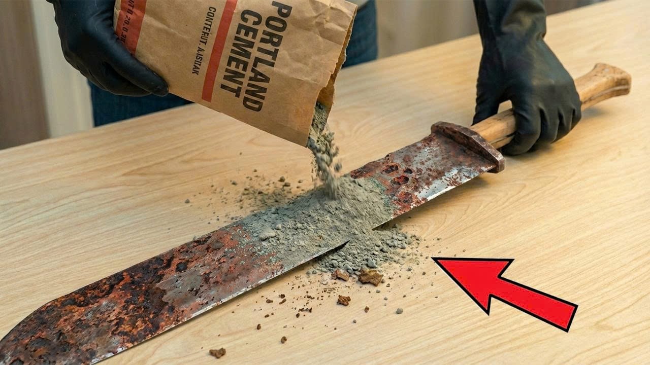 Very Few People Know This Hidden Genius Method! Old Rusty Sword Restoration &ndash; Trash to Masterpiece!