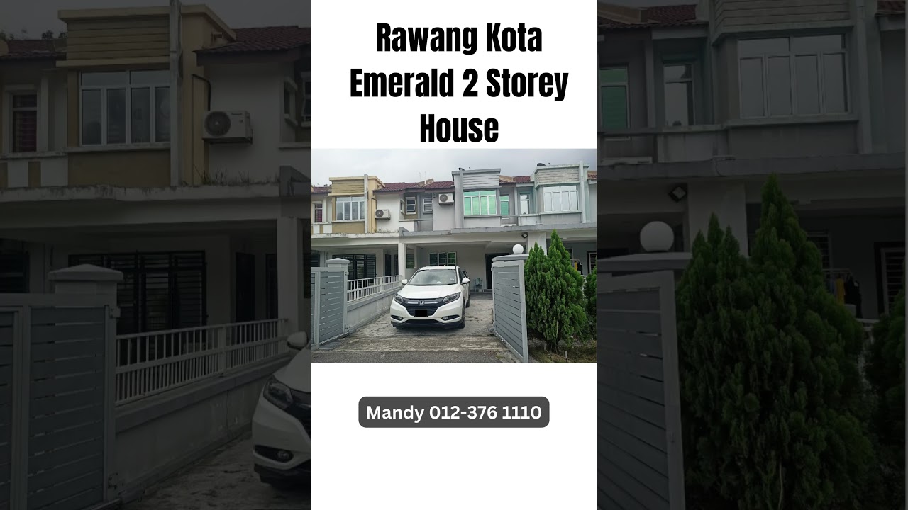Cassis @ Kota Emerald Rawang | RM680K Freehold Double Storey!