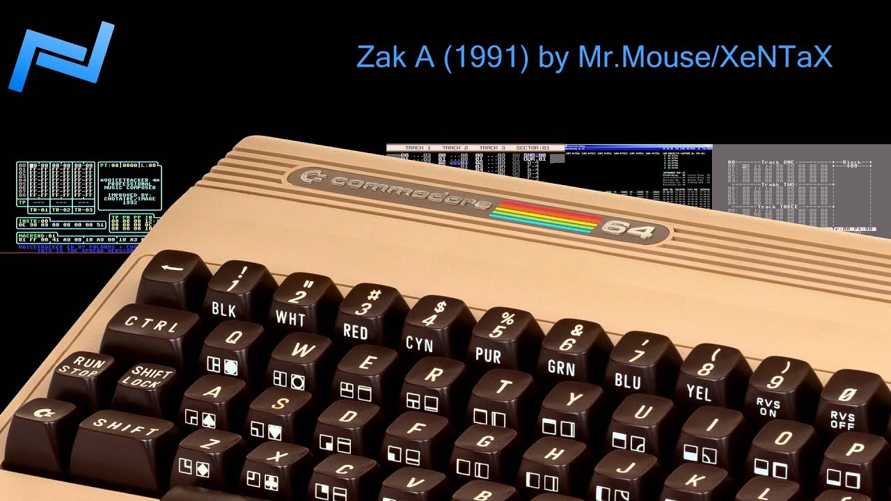 Zak A (1991) - Mr.Mouse/XeNTaX - Commodore 64 Music