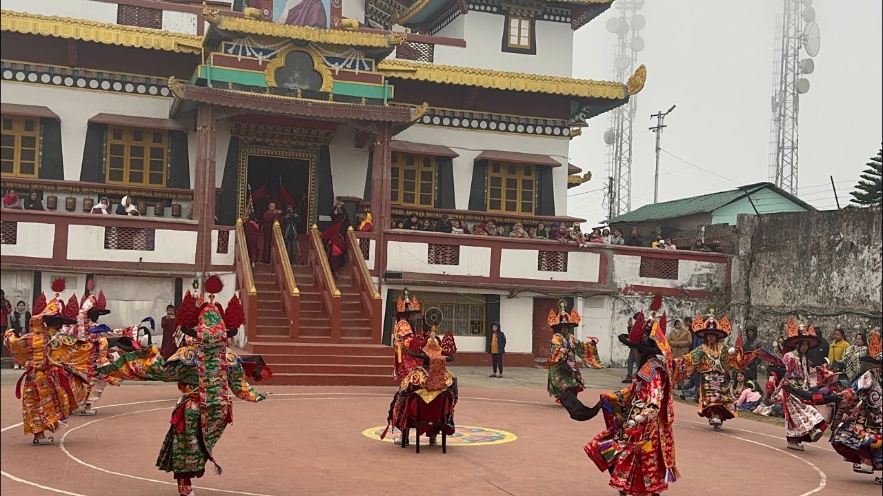 Last day Vraja Kilaya Pooja at Zangdhok palri Monastery Kalimpong..@dorjeetamangvlog7356