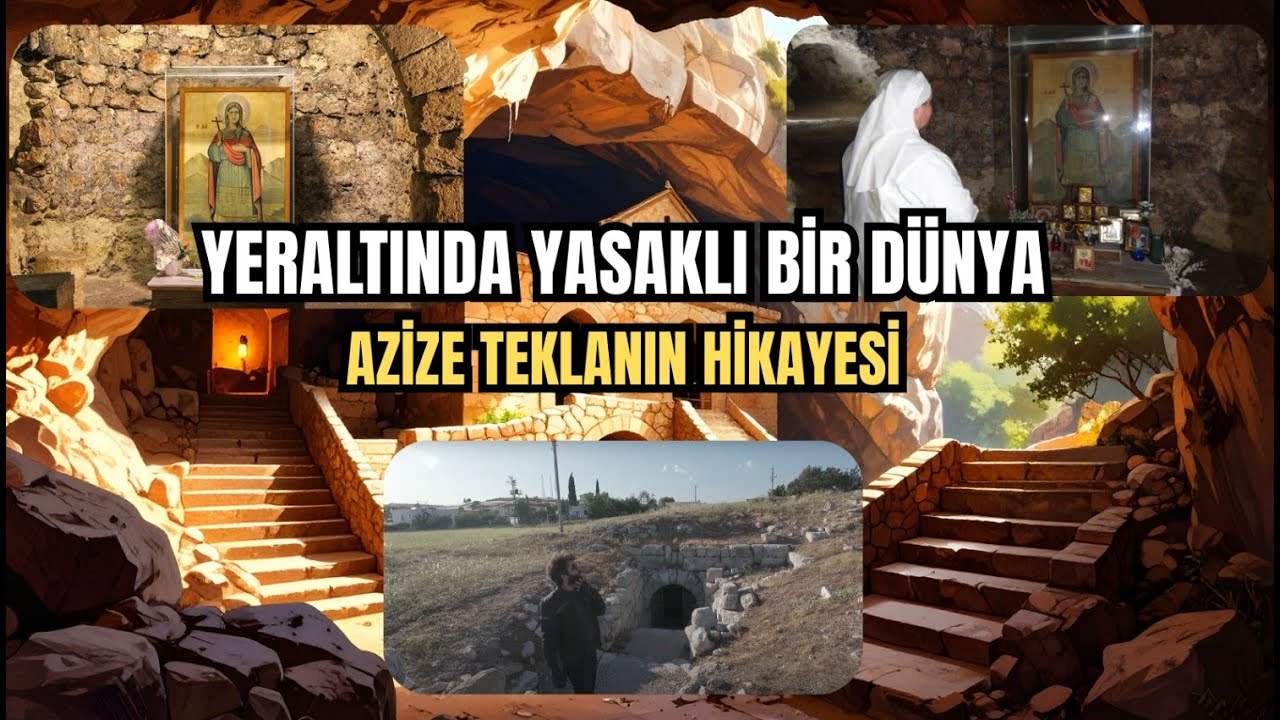 Yıllardır Sırları Saklanan Bu Kilise T&Uuml;RKİYEDE! Aya Tekla