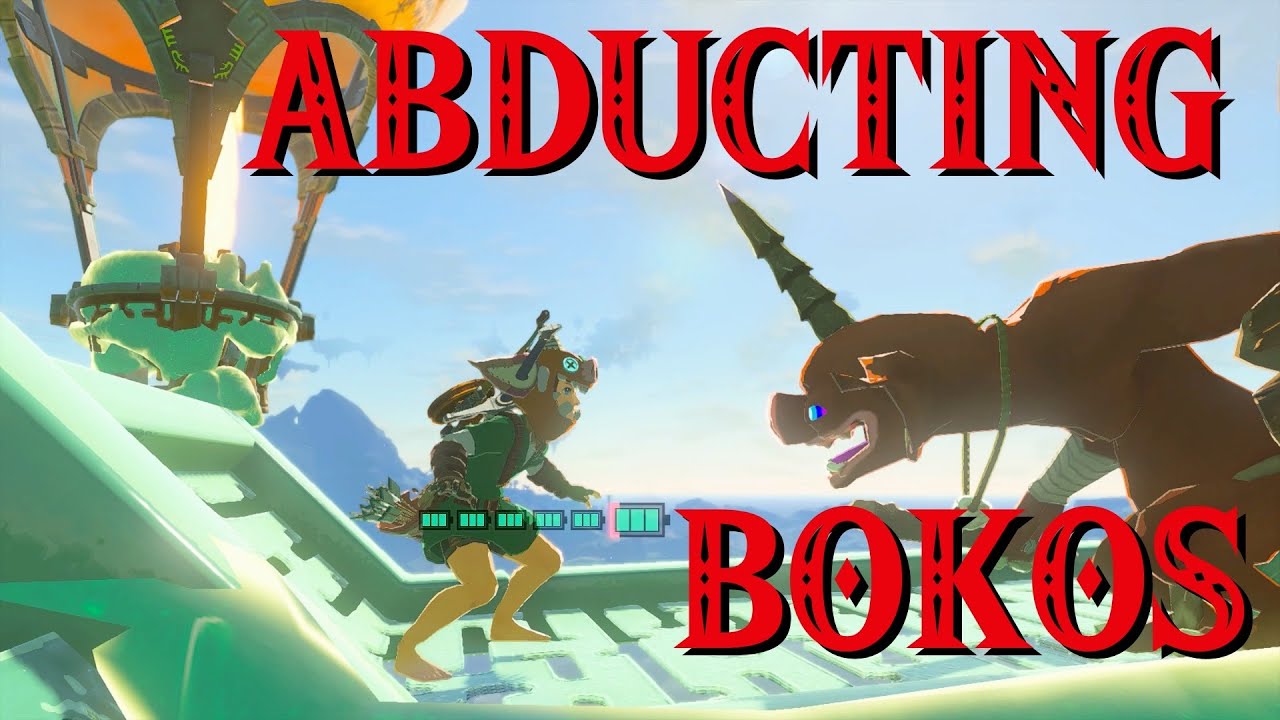 Abducting Bokoblins | The Legend of Zelda: Tears of the Kingdom