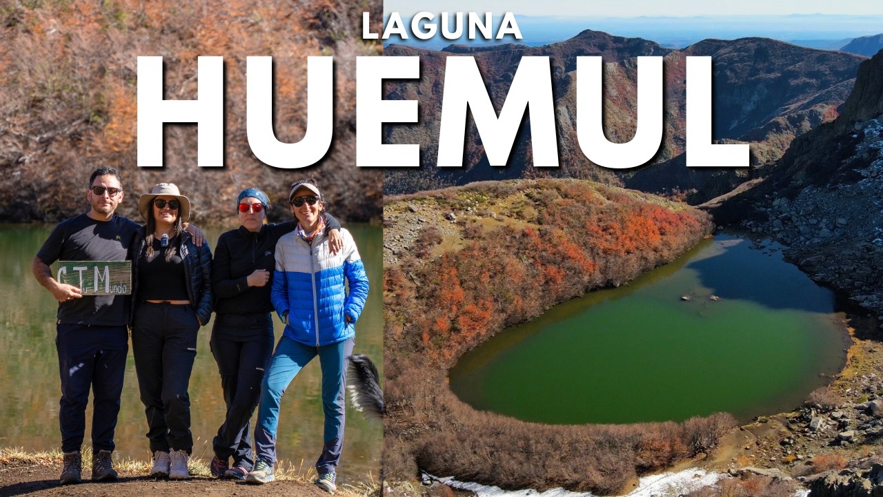 Así es la impresionante Laguna Huemul 🏔️ | Aventura en la naturaleza