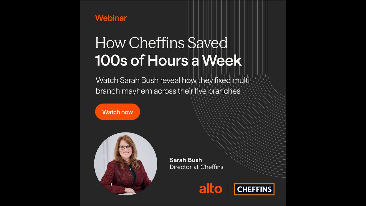 Watch: How Cheffins Saves 100s of Hours with Alto