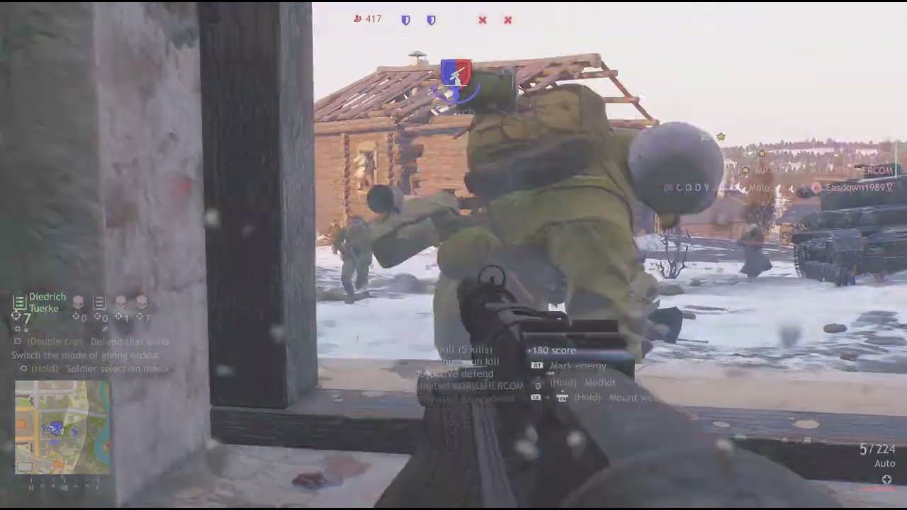 Enlisted (PS5)Rzhev(Axis BR2 151k😭):Rzhev:Left Bank (Invasion) Defense/No Commentary2602020853