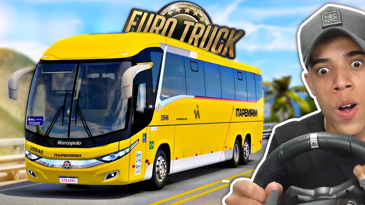 VIAGEM DE ONIBUS A TEÓFILO OTONI com A VIAÇÃO ITAPEMIRIM! - EURO TRUCK SIMULATOR 2
