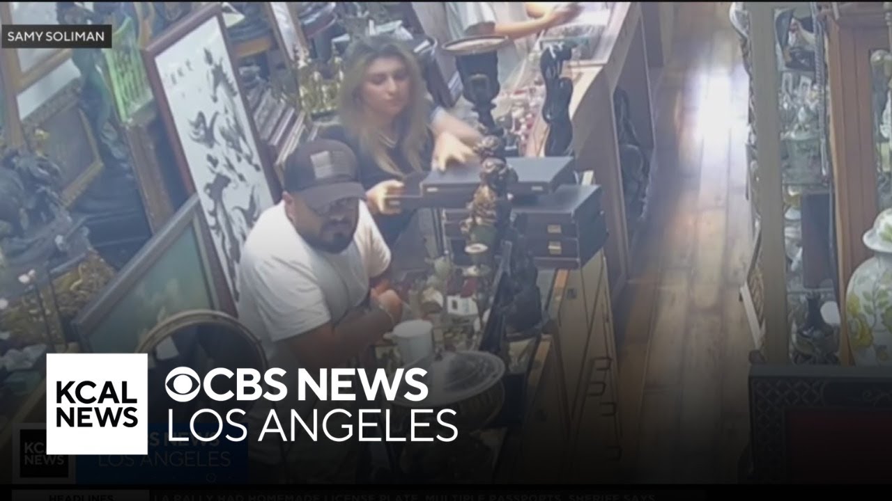 Brazen jewelry theft caught on camera in Orange County