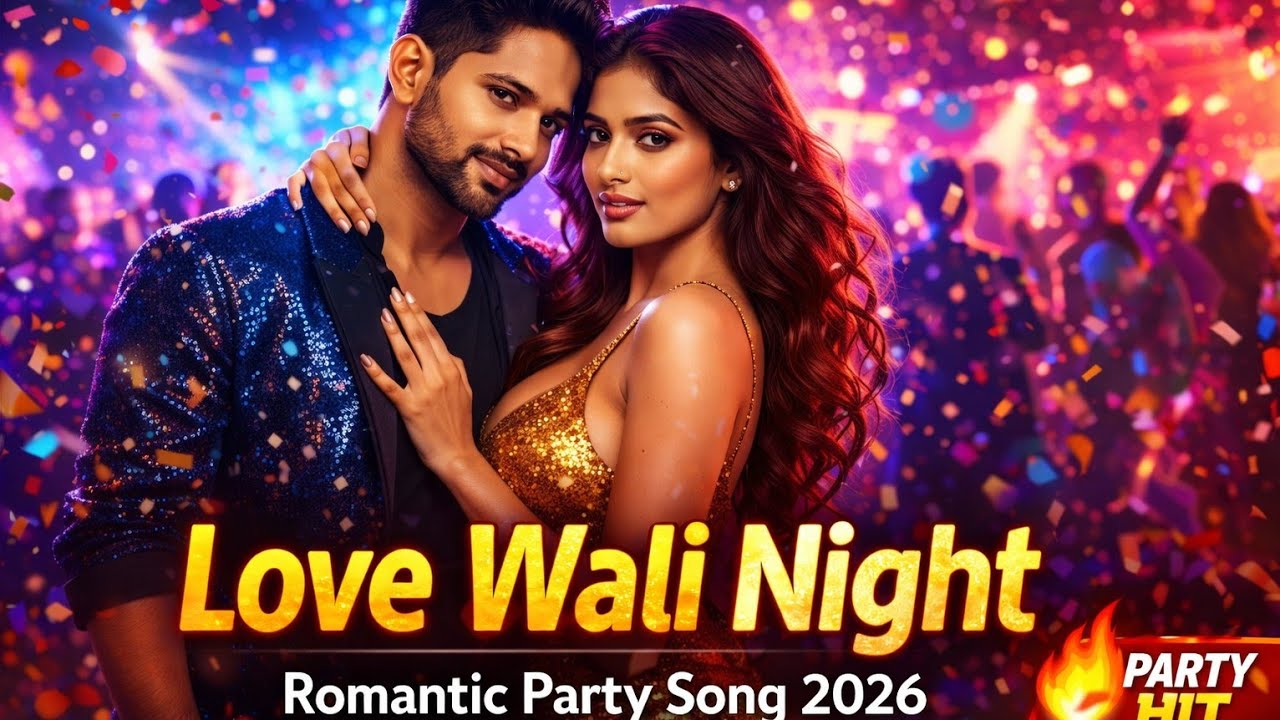 Love Wali Night 💃 | Romantic Party Song 2026 | New Hindi Dance Song | New Music Time 