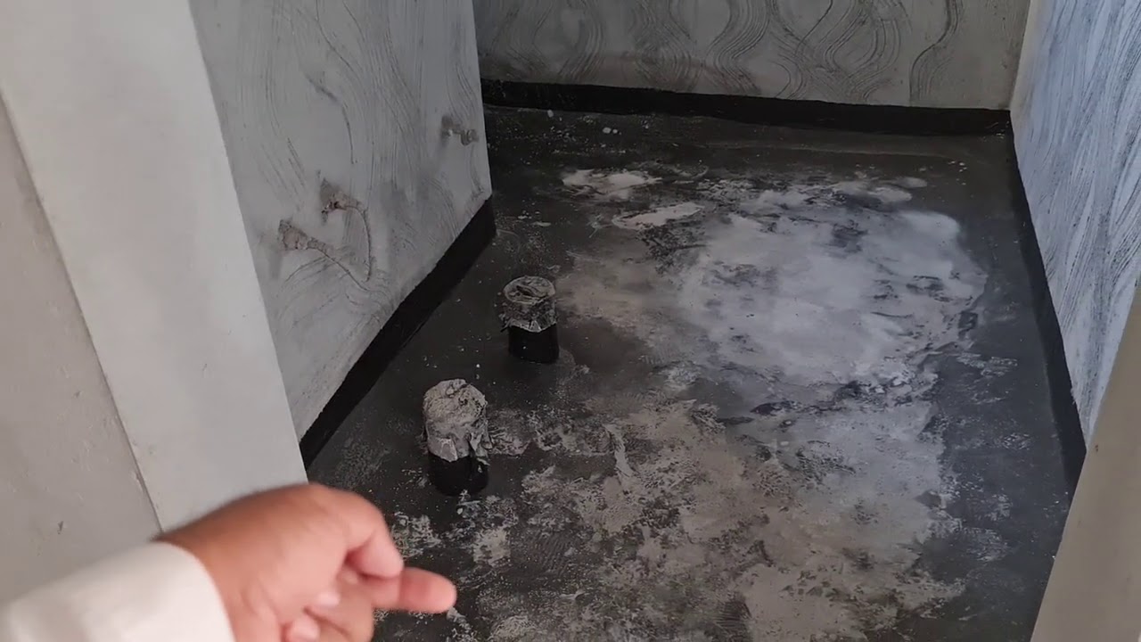 آلية وترتيب العمل في عزل الحمامات