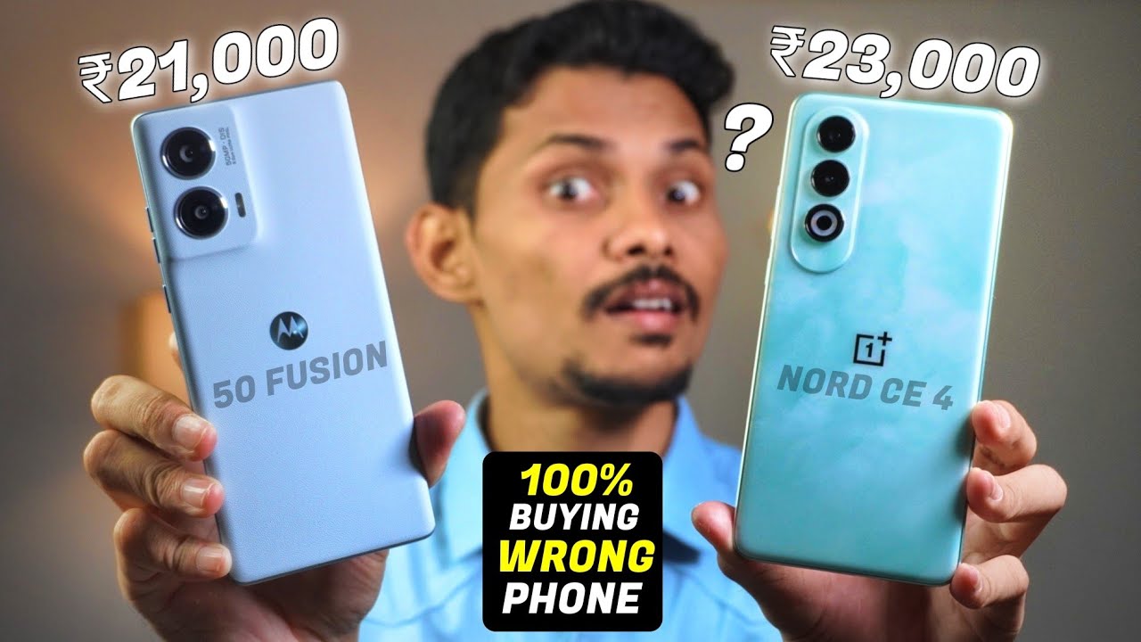 Moto Edge 50 Fusion vs OnePlus Nord CE 4 - You Are Buying the WRONG PHONE!