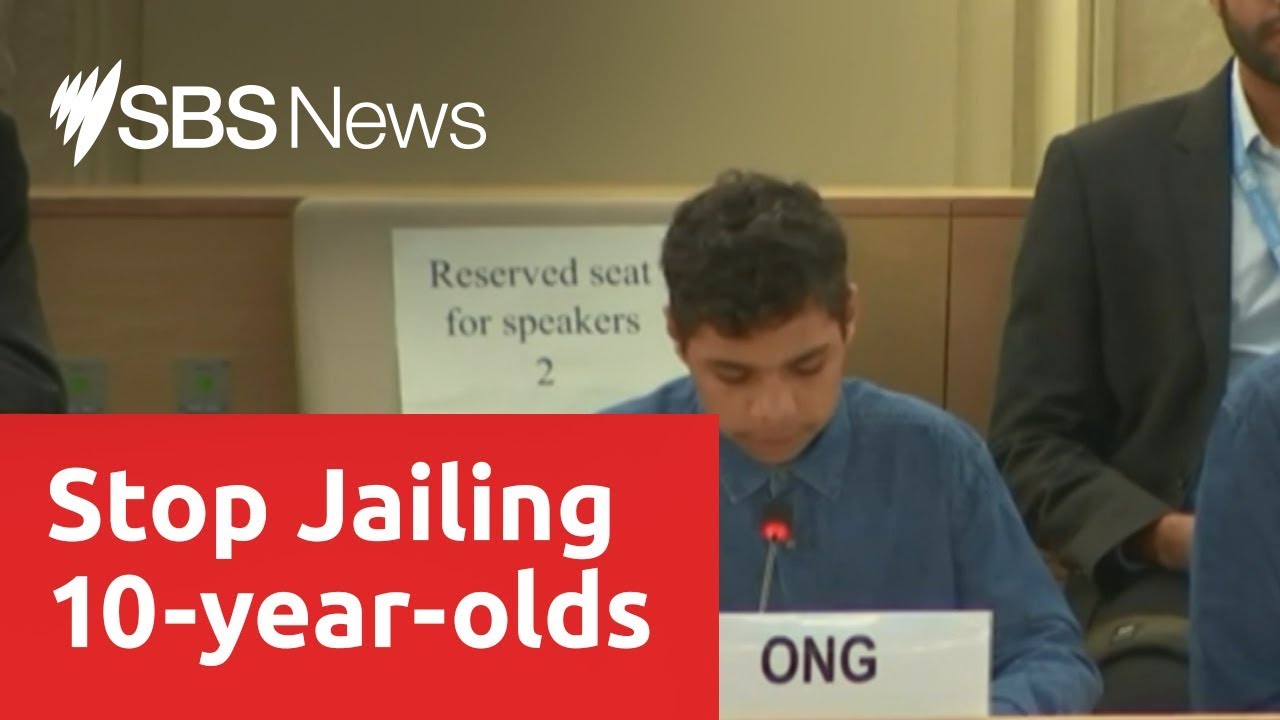 Indigenous boy addresses UN on Australia's youth detention laws