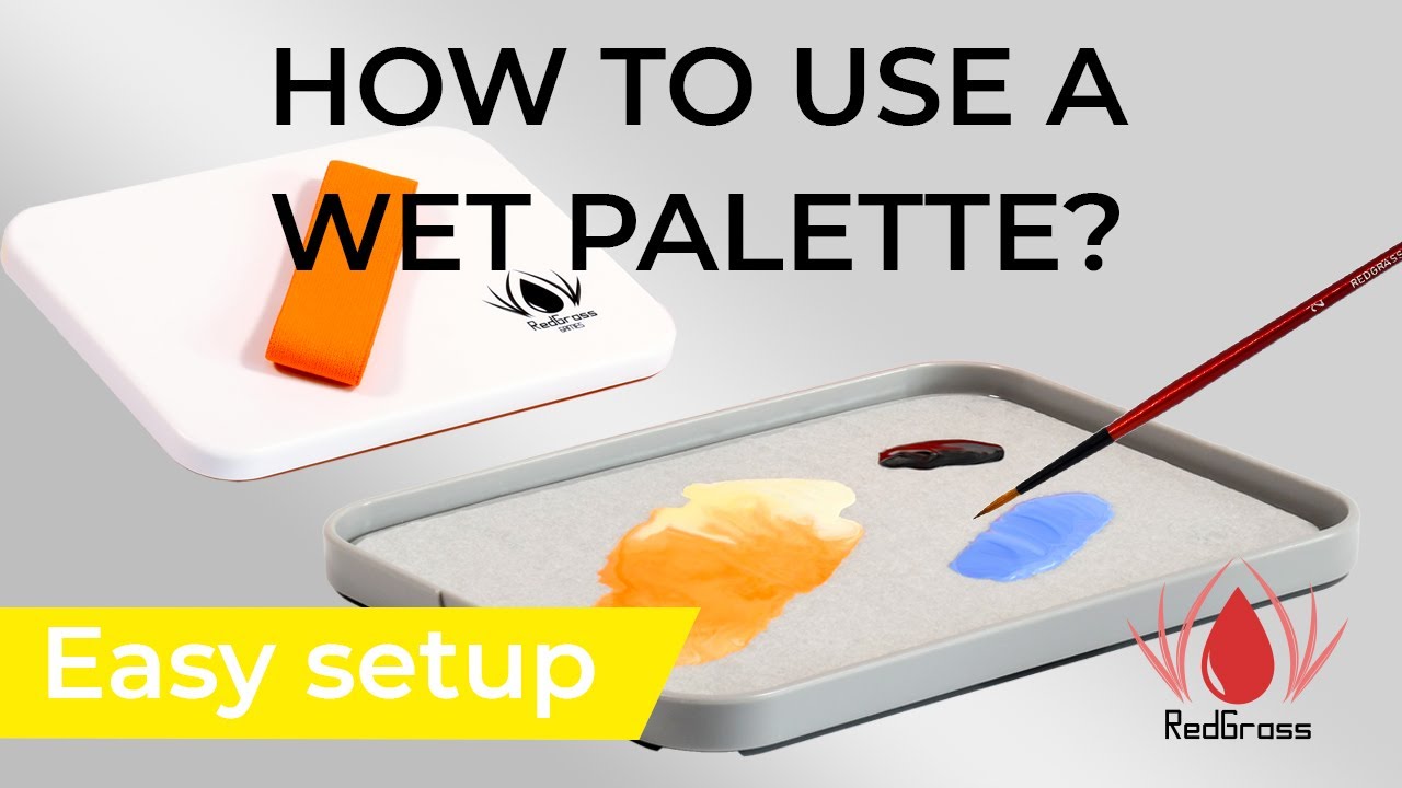 How to use a wet palette?