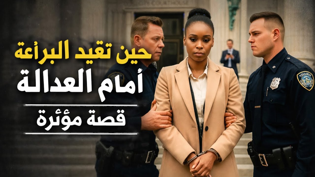 حين تُقيد البراءة أمام العدالة الصامتة وتُساق امرأة بلا صوت ولا ذنب يُسمع