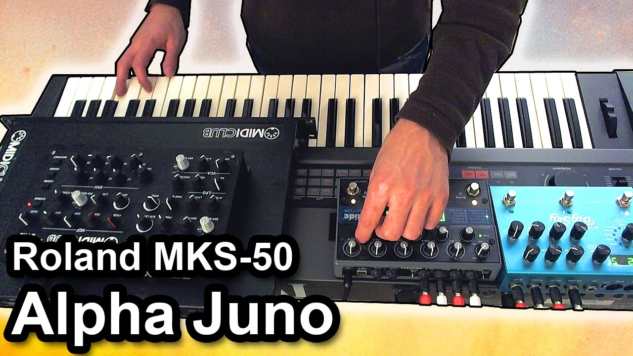 ROLAND Alpha Juno / MKS-50 - Ambient Chillout Music w/ Strymon BigSky + Eventide Timefactor