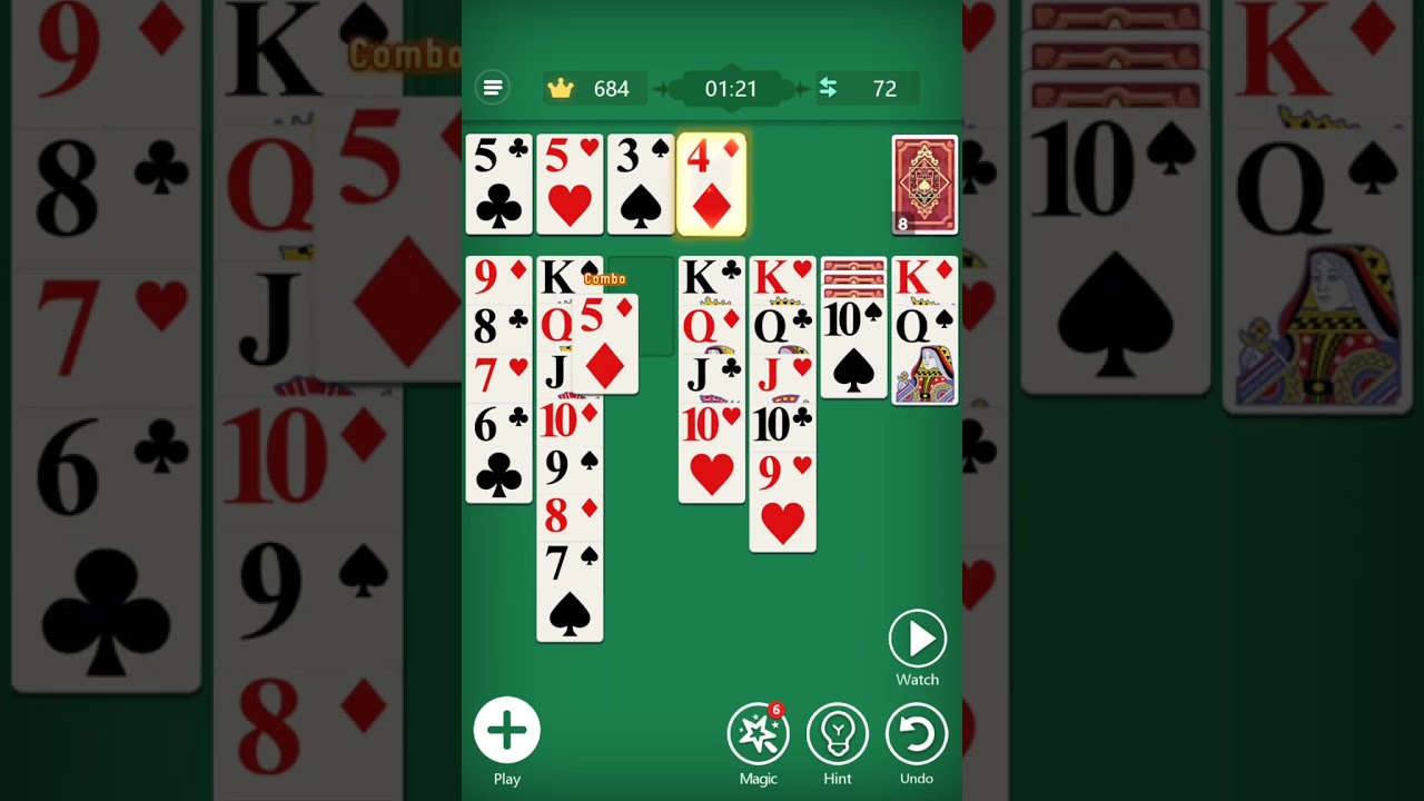 Solitaire Master Klondike Patience Card Game