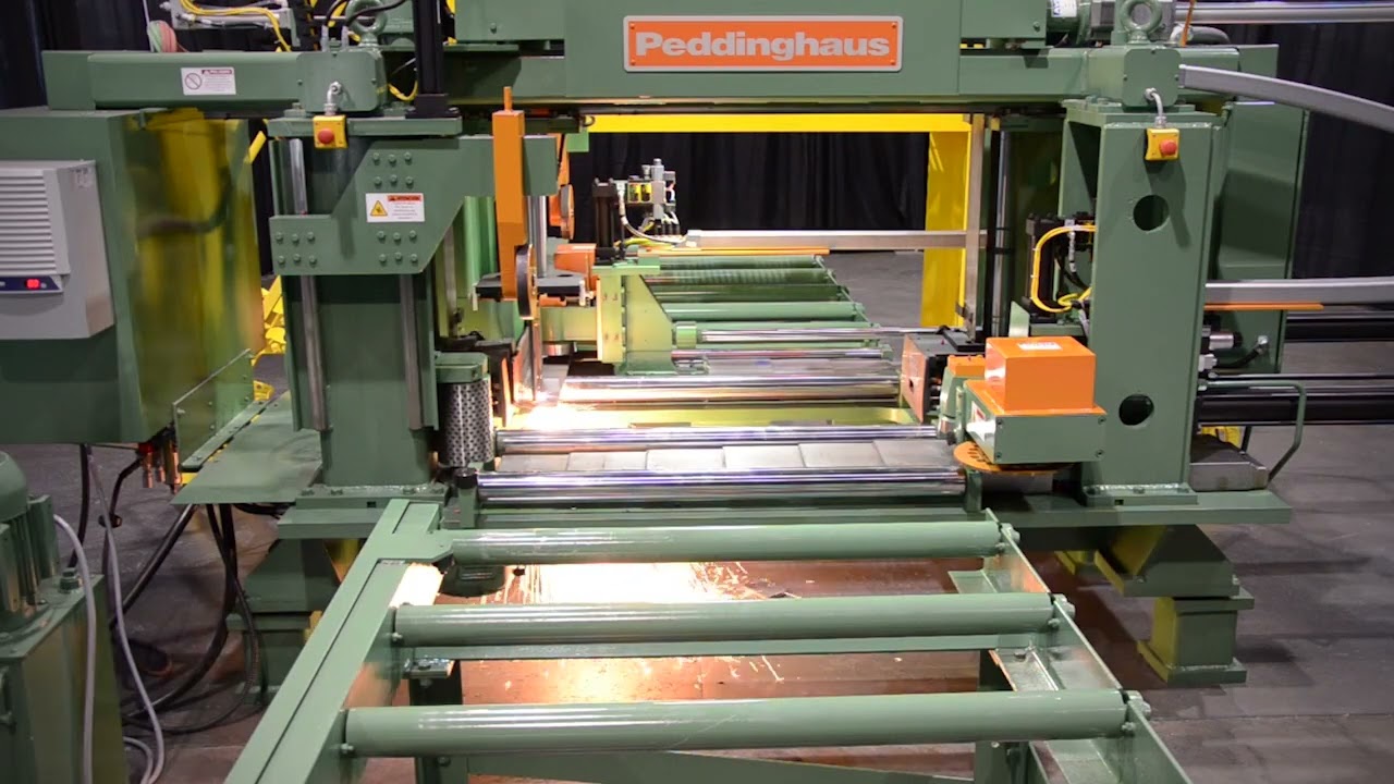 Peddinghaus ABCM-1250: Automated Thermal Cutting for Beams