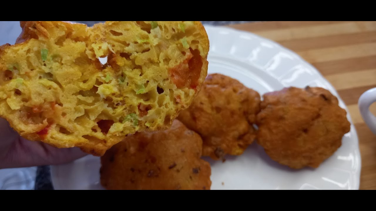Como hacer MASITAS DE HARINA DE TRIGO CON CEBOLLA Y TOMATE (MUY FACILES)