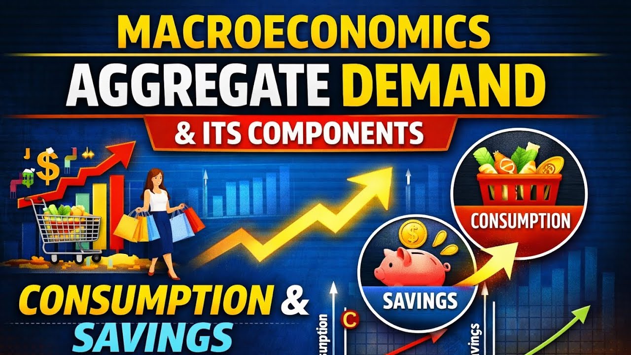 Aggregate Demand Components & Curves Macroeconomics