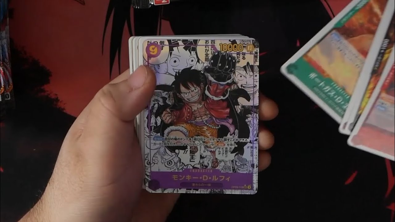 Finally Pulling a Manga in Japanese One Piece Set - OP09 Case Rip