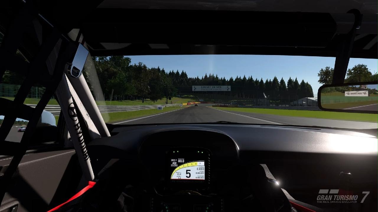 Gran Turismo Elantra N at SPA 