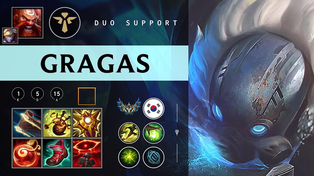 Gragas Support vs Camille - KR Challenger Patch 26.02
