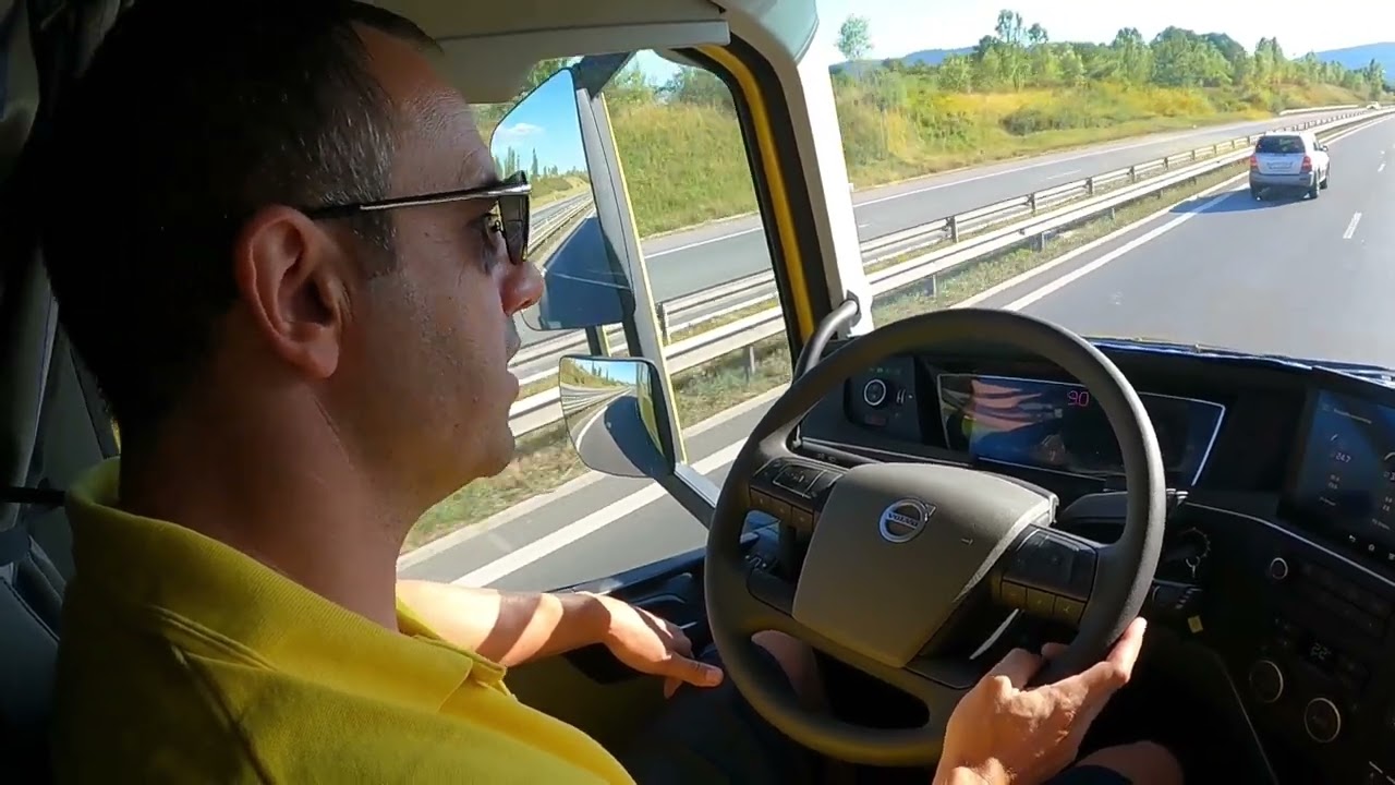 Икономично шофиране с Ангел Ангелов от Дискордиа | 2/2 | Denis Kadirow TruckVloger