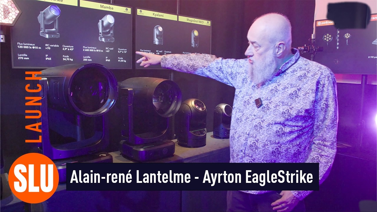 LAUNCH 2025 // Ayrton EagleStrike : Profile LED, IP65, ultra-puissant et polyvalent