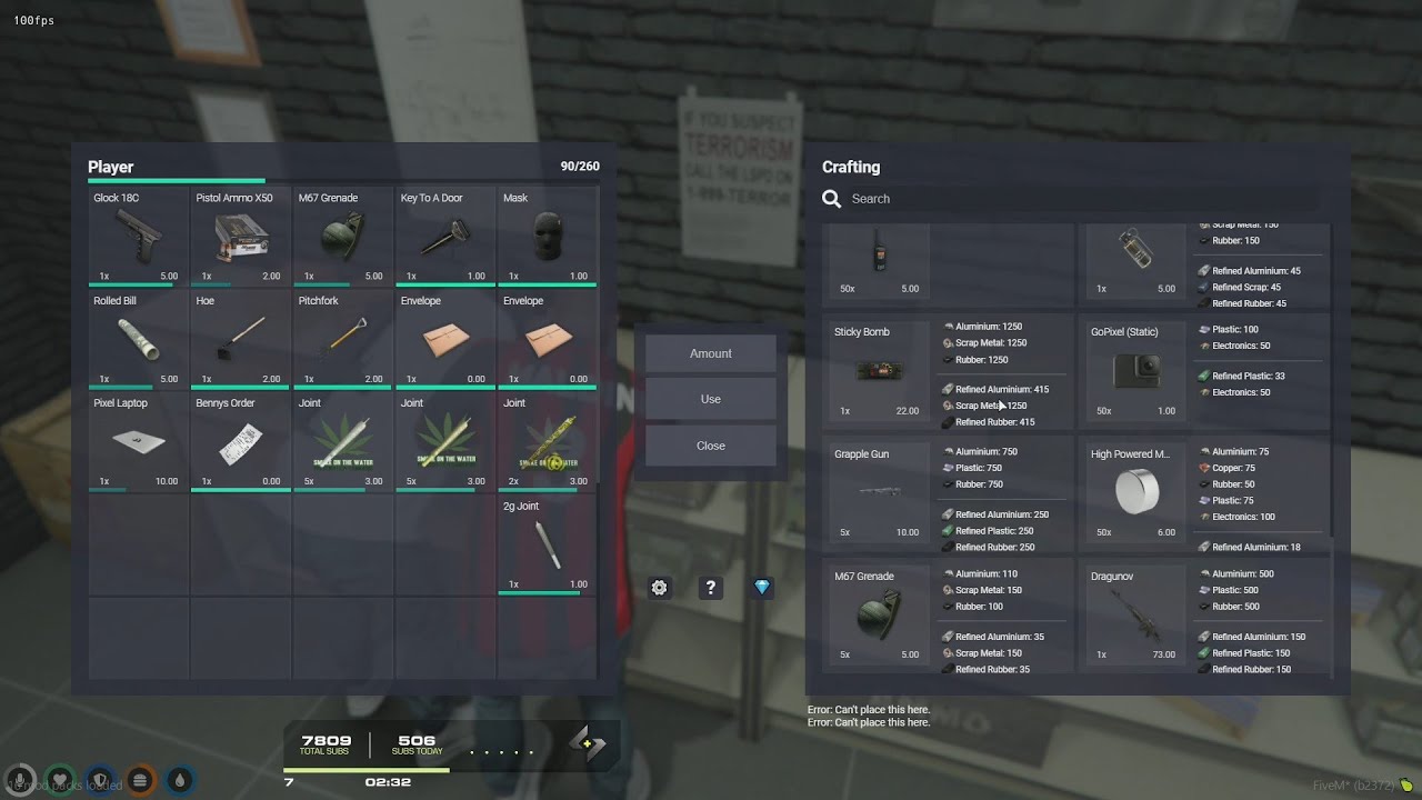 Vinny's Crafting Bench Moved into Galley Tunnels | Nopixel 3.0