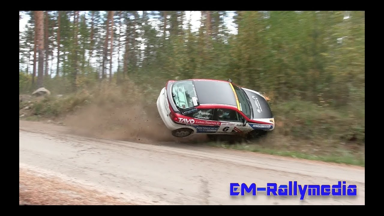 Jari-Pekka Ralli 2018 Crash & Actions