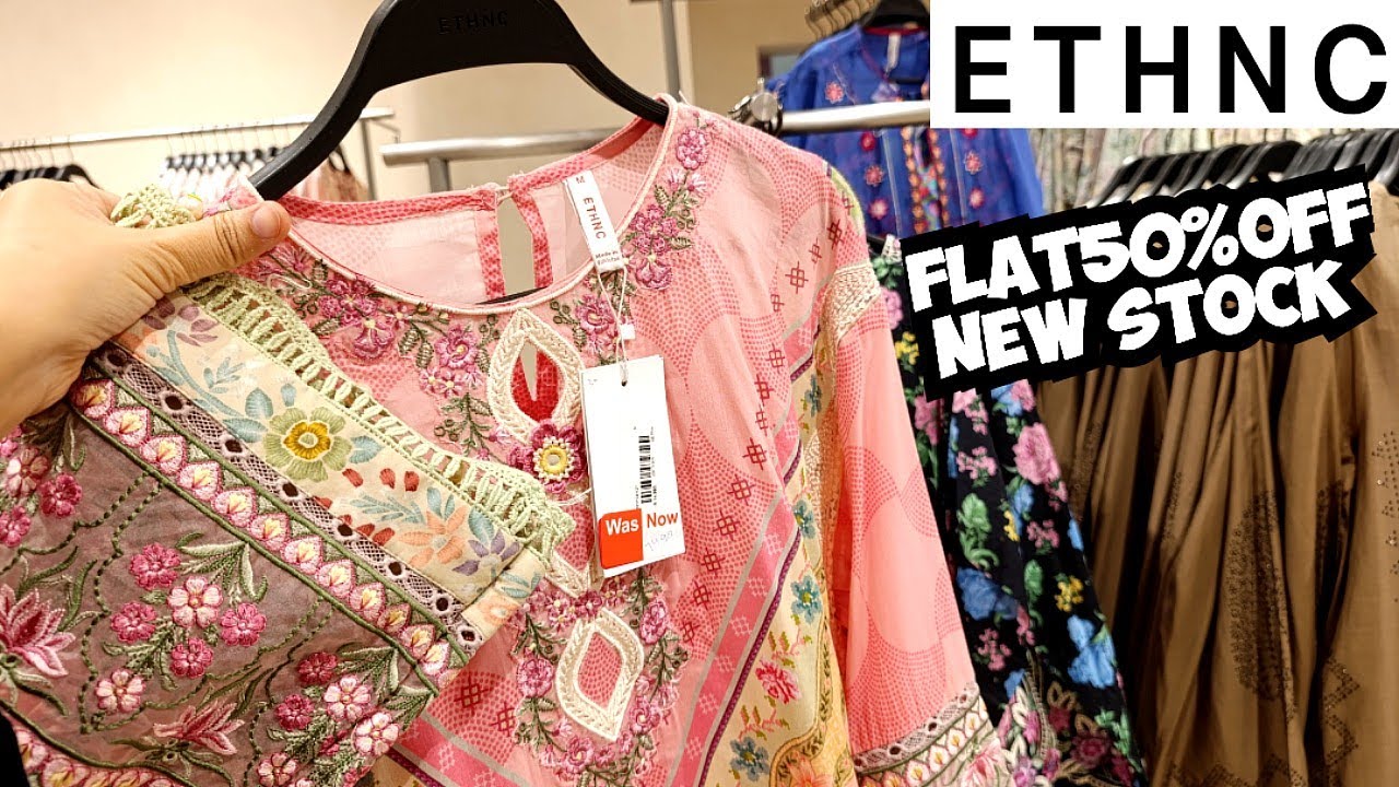 Ethnic Flat 50%Off Sale🔥New Stock Available🔥Ethnic Pret Sale 2025