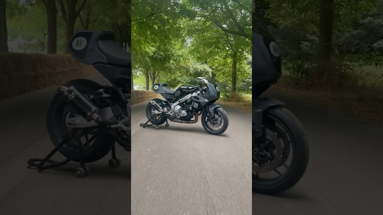 Yamaha XSR900 DB40 and the prelude to the XSR900 GP 💙 #yamaha #xsr900 #motorcycle #shorts