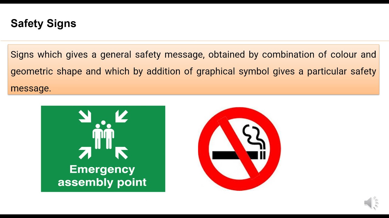 Safety Signs and Colours