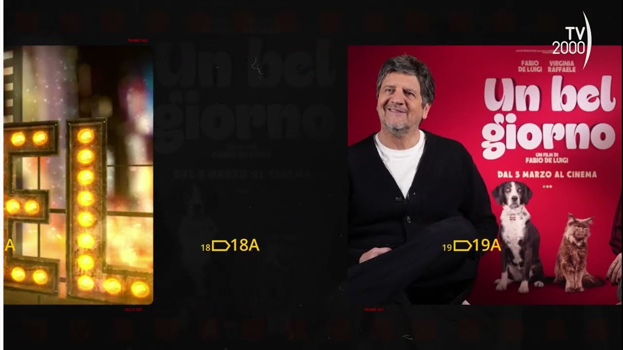 Fabio De Luigi e Virginia Raffaele a Effetto Notte - Venerdì 6 marzo ore 23.10 su TV2000