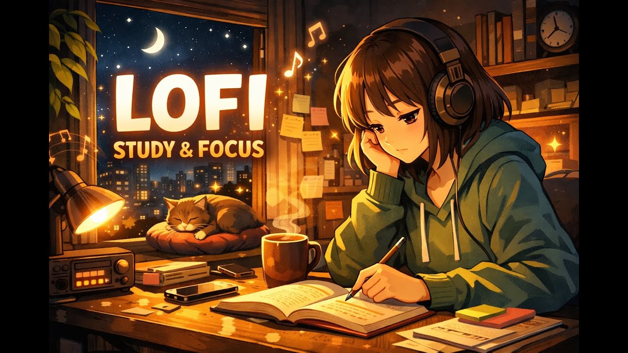 Deep Focus Lo-Fi 🎧 Music to Study, Work & Stay Productive