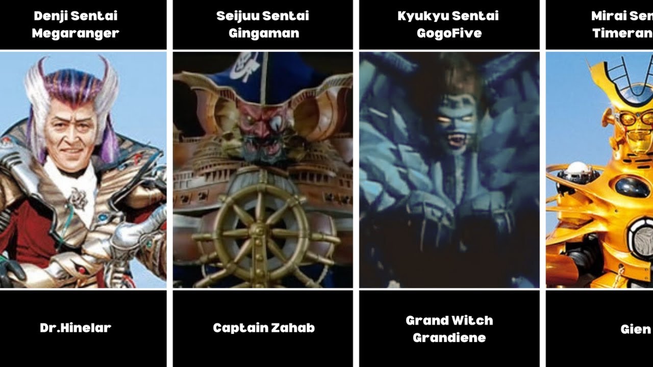 List: Super Sentai Final Boss (1975-2024)