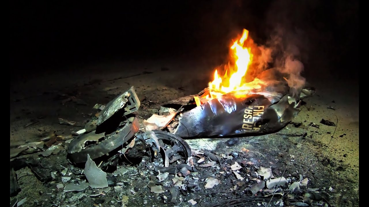 Crazy EUC Fire - Fire Sack Failure - Major PEV Lithium ION Battery Safety Talk