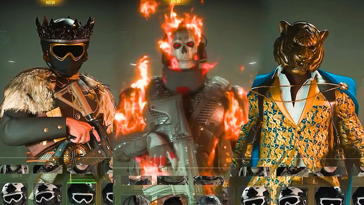 Modern Warfare 2 Season 3 Reloaded Cosmetic Bundles Showcase Ghost Magmaflow, Nickmercs TimTheTatman