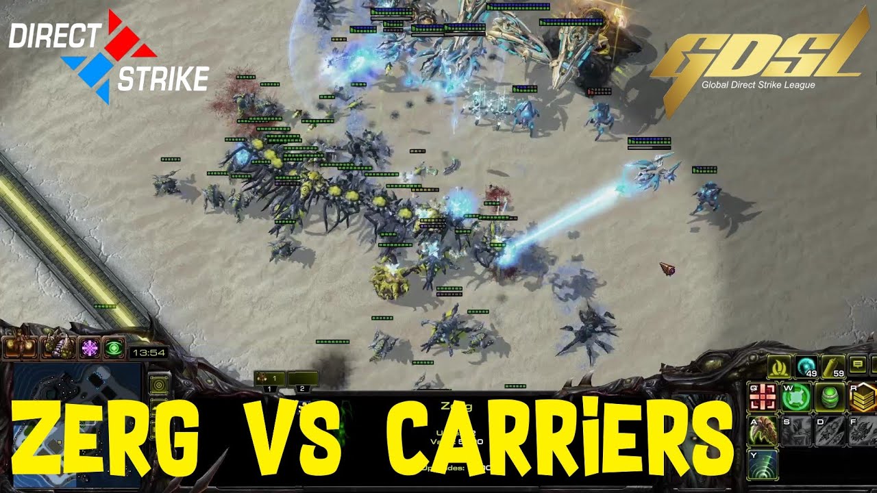 Can Zerg beat Zealot opener? StarCraft 2 Direct Strike