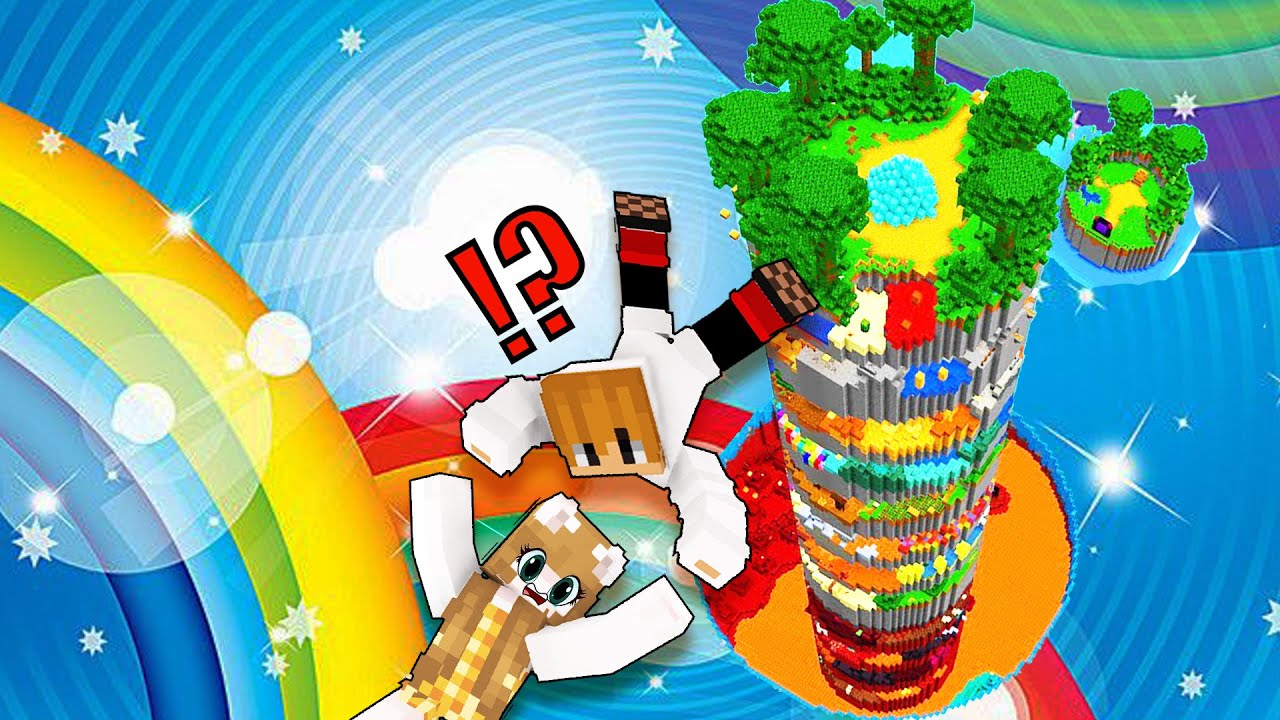 MINECRAFT PARKOUR SPIRAL with CEEGEE! (Tagalog)
