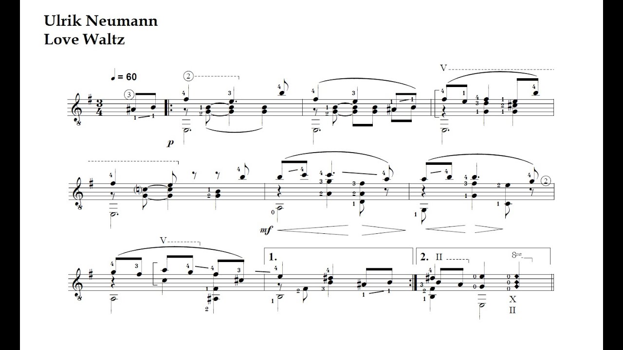 Ulrik Neumann. Love Waltz