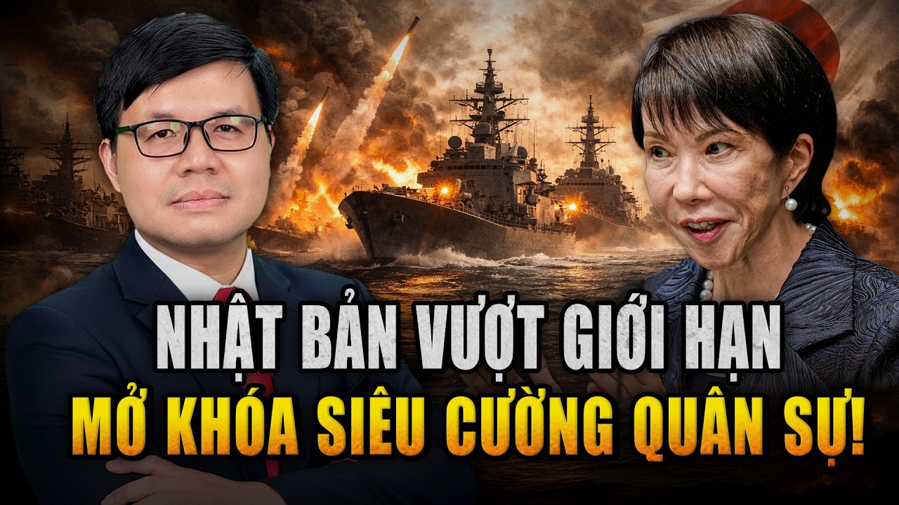 Nhật Bản Vượt Giới Hạn! Takaichi Quyết Dẹp Bỏ Điều 9 Hiến Pháp – Mở Khóa Siêu Cường Quân Sự!