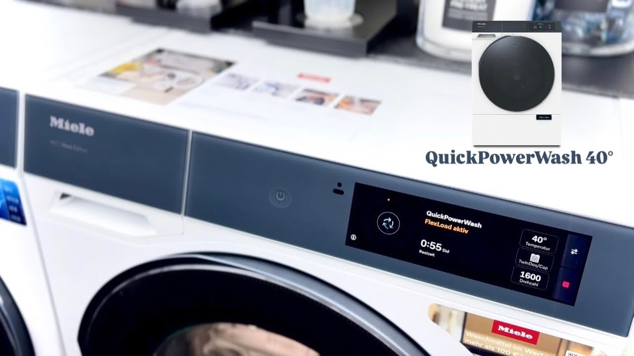 Miele W2 Nova Edition - QuickPowerWash 40°