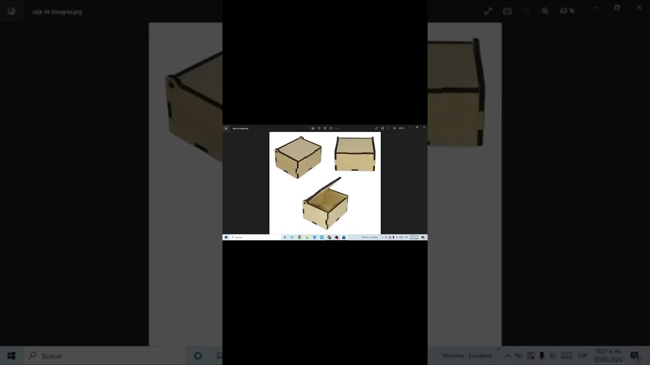 Tutorial para crear caja con bisagras corte láser
