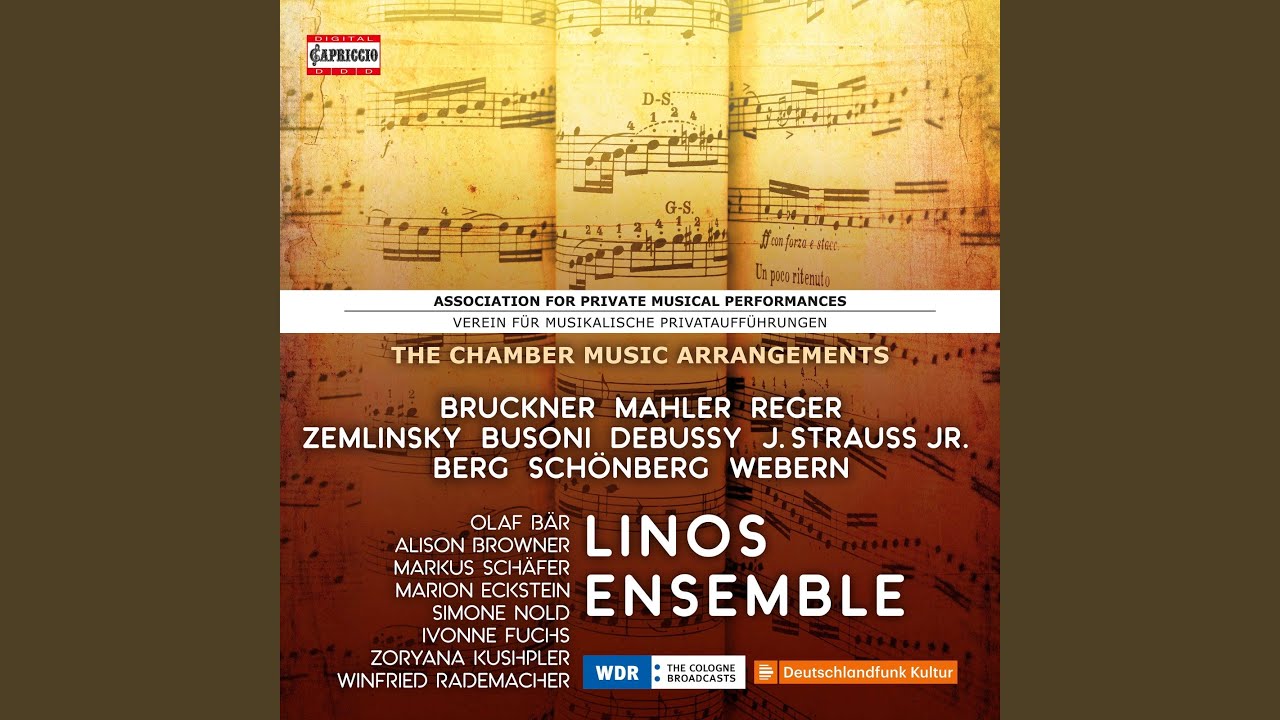 Symphony No. 7 in E Major, WAB 107 (Arr. E. Stein, H. Eisler & K. Rank) : IV. Finale. Bewegt,...