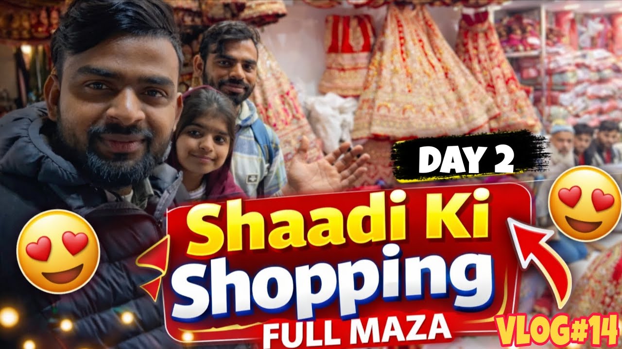 Day2 shaadi ki shopping full maza aaya 🤣#vlog14 