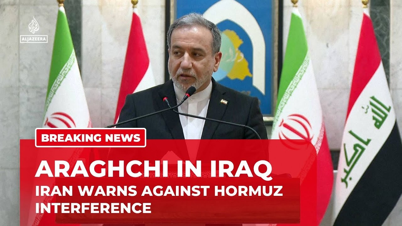 Araghchi says Iran alone controls Hormuz over next 30 days; warns against attacks