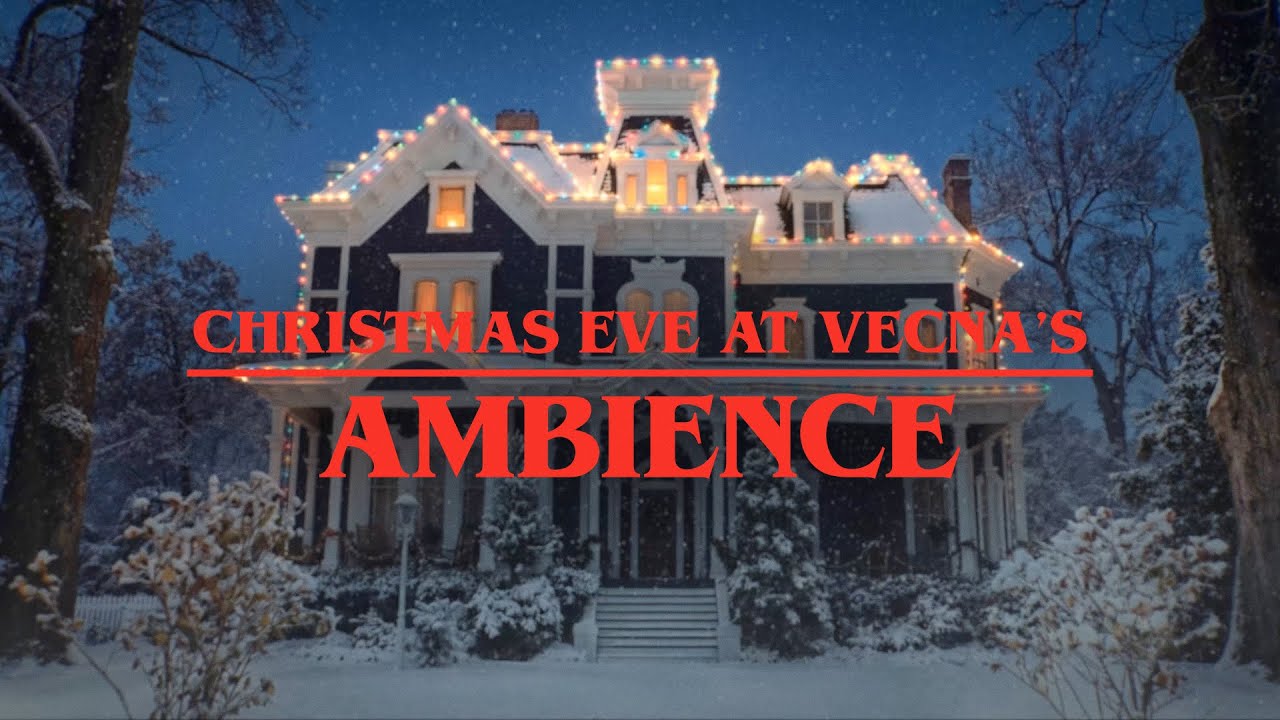 Christmas Eve at Vecna’s House – Stranger Things Ambience (Cozy… Until Vecna Turns the Lights Off 😳)