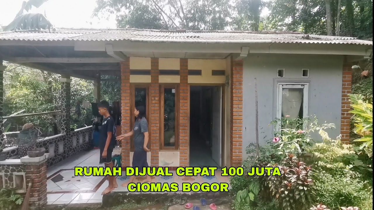Rumah Dijual Cepat 100 Juta Ciomas Bogor